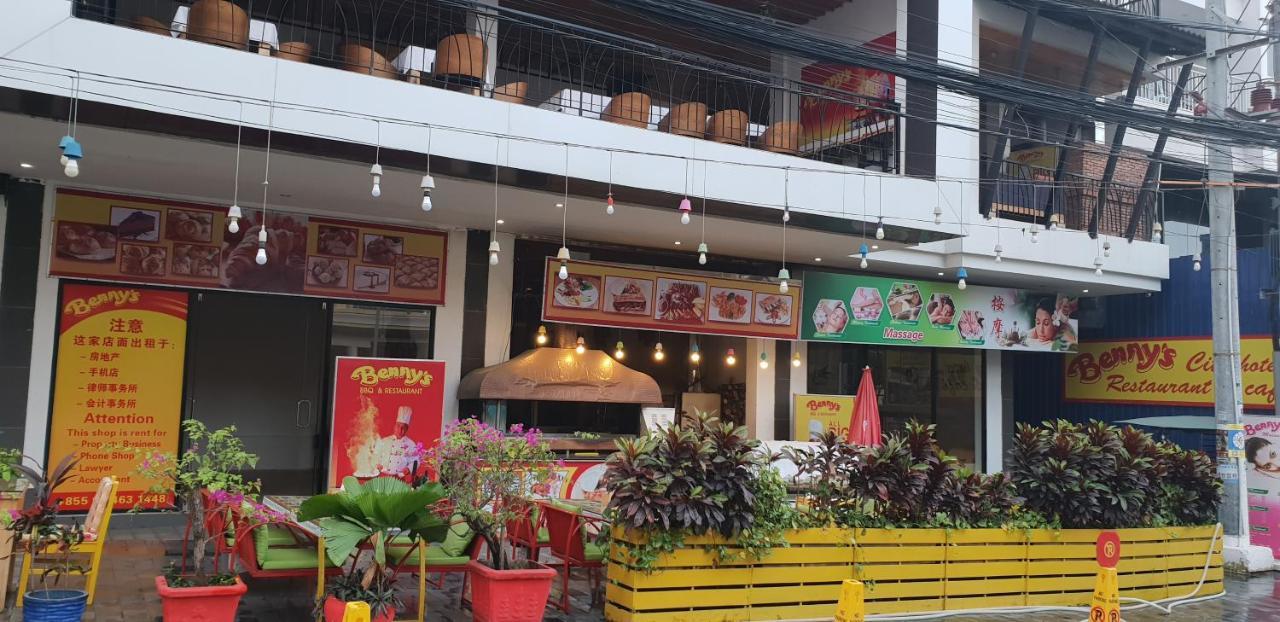 Benny'S City Hotel シアヌークビル エクステリア 写真